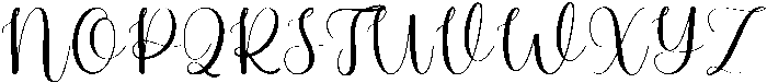 Calligraphy Regular otf (400) Font UPPERCASE