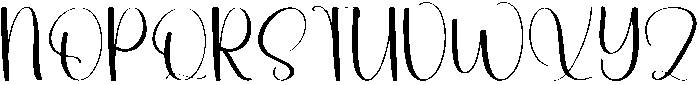 Calligraphy Regular otf (400) Font UPPERCASE