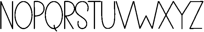 Calligraphy Regular otf (400) Font UPPERCASE