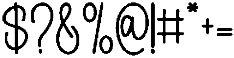 Calligraphy Regular otf (400) Font OTHER CHARS
