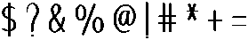 Calligraphy Regular otf (400) Font OTHER CHARS