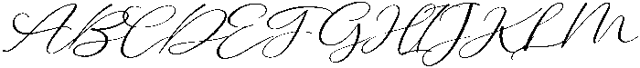 Calligraphy Regular otf (400) Font UPPERCASE