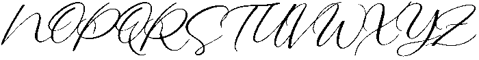 Calligraphy Regular otf (400) Font UPPERCASE