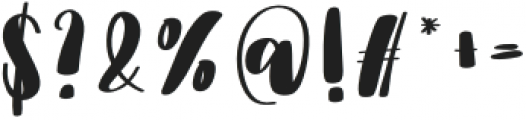 Calligraphy Regular otf (400) Font OTHER CHARS