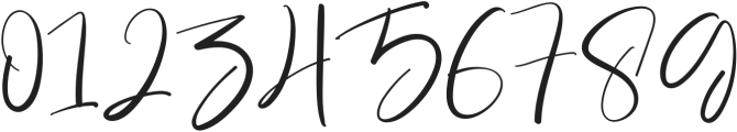 Calligraphy Signatur Regular otf (400) Font OTHER CHARS