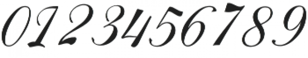 Calligraphy script Regular otf (400) Font OTHER CHARS