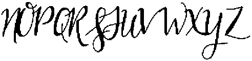 Calligraphy ttf (400) Font UPPERCASE