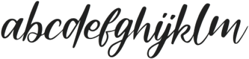 Calligria otf (400) Font LOWERCASE