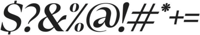 Callisen Medium Italic otf (500) Font OTHER CHARS