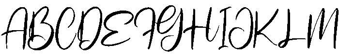 Callista Regular otf (400) Font UPPERCASE