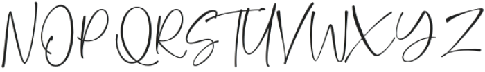 Callistia Signature Regular otf (400) Font UPPERCASE