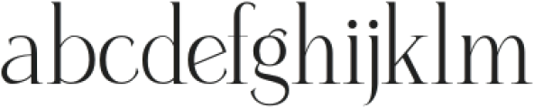 Callysthenes Regular otf (400) Font LOWERCASE