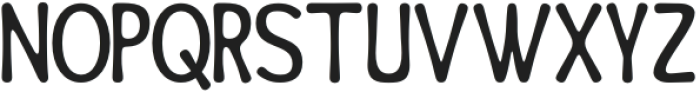 Calm Notes Regular otf (400) Font UPPERCASE