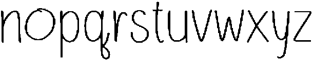 Calm Vibes Regular otf (400) Font LOWERCASE