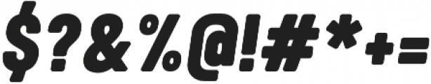 Calps ExtraBlack Italic otf (900) Font OTHER CHARS