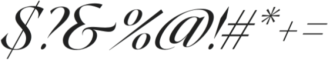 Calserif Italic otf (400) Font OTHER CHARS