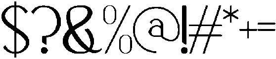 Calvarra otf (400) Font OTHER CHARS