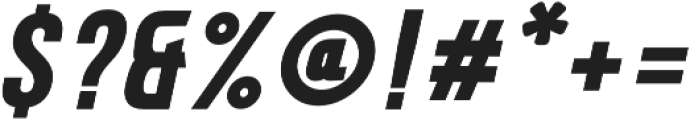 Calvier Bold Italic otf (700) Font OTHER CHARS