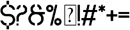 Calvion otf (400) Font OTHER CHARS