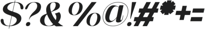 Calvoria Stelline Italic otf (400) Font OTHER CHARS