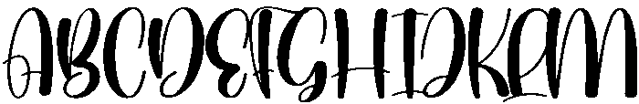 Calya Regular otf (400) Font UPPERCASE