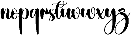 Calya Regular otf (400) Font LOWERCASE
