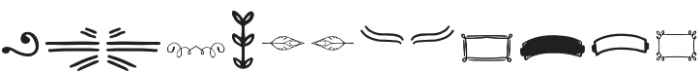 Calypso Symbols otf (400) Font LOWERCASE