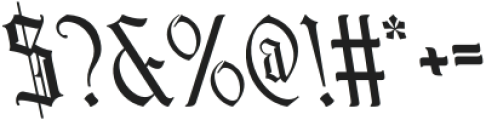 Cambrine Reverse Italic otf (400) Font OTHER CHARS