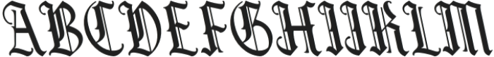 Cambrine Reverse Italic otf (400) Font UPPERCASE