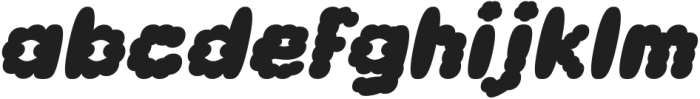 Camei  Italic otf (400) Font LOWERCASE