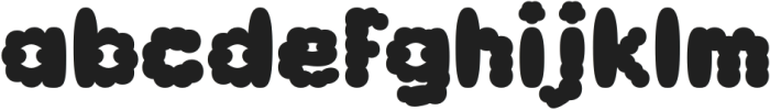 Camei  Regular otf (400) Font LOWERCASE