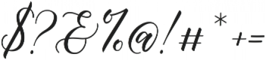 Camelia Script Alt ttf (400) Font OTHER CHARS