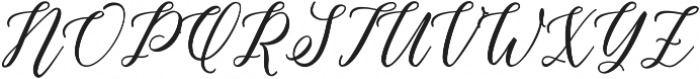 Camelia Script Alt ttf (400) Font UPPERCASE