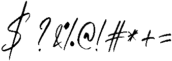 Camelia otf (400) Font OTHER CHARS