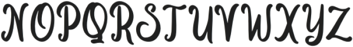 Camelita-Regular otf (400) Font UPPERCASE