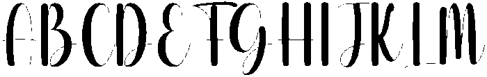 Camellia Regular otf (400) Font UPPERCASE
