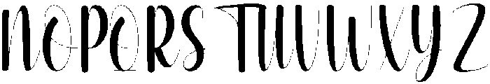 Camellia Regular otf (400) Font UPPERCASE