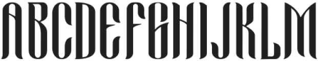 CameoSweetGothic-Regular otf (400) Font UPPERCASE