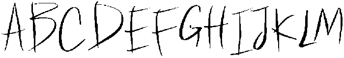 Camerta Signature Regular otf (400) Font UPPERCASE