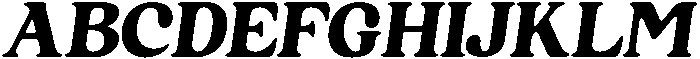 Camheon Italic otf (400) Font UPPERCASE