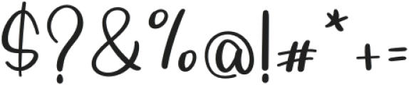 Camilora-Regular otf (400) Font OTHER CHARS