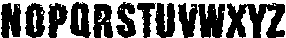 Camouflage Regular otf (400) Font LOWERCASE