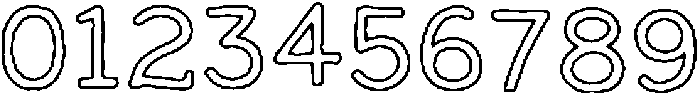 CampagneOutline Regular otf (400) Font OTHER CHARS