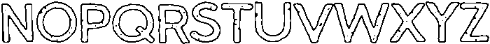 CampagneOutline Regular otf (400) Font UPPERCASE