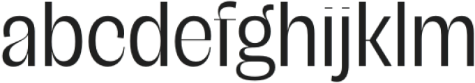 Campeche Display Regular Condensed otf (400) Font LOWERCASE