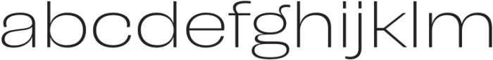 Campeche ExtraLight  Expanded otf (200) Font LOWERCASE