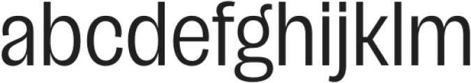 Campeche Regular Condensed otf (400) Font LOWERCASE