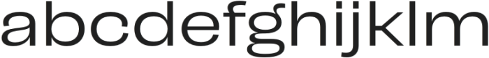 Campeche Regular Expanded otf (400) Font LOWERCASE