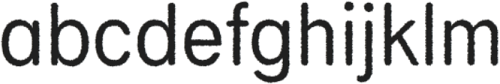 Campeno  Rounded Rough otf (400) Font LOWERCASE