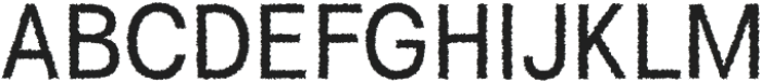 CampenoRough-Regular otf (400) Font UPPERCASE